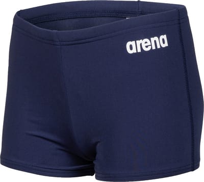 ARENA | B Team Swim Short Solid navy-white (Maat - 12-13)