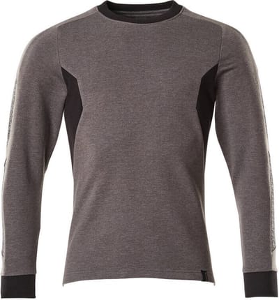 Mascot Accelerate Sweatshirt 18384-962 - donkerantraciet/zwart - L