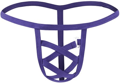 Dailygoods- Tanga Slip - Sexy Ondergoed - Lage Taille - Jockstrap - Gekruiste Bandjes - 100% Polyester - 7 Kleuren Verkrijgbaar - String