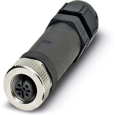 Phoenix Contact 1556838 Sensor/actuator connector, niet geassembleerd M12 Aantal polen (sensoren): 5 Bus, recht 1 stuk(s)