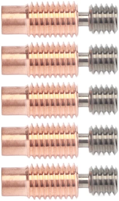 Cosensi- Heatbreak Bimetaal 500℃ - 5PCS Set - Ti-legering/Koper - Hoge Temperatuur - Goede Warmte-isolatie - Redelijke Structuur - Warmteonderbreking