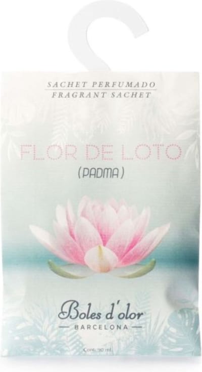 Boles d' Olor Geurzakje Flor de Loto 4 stuks