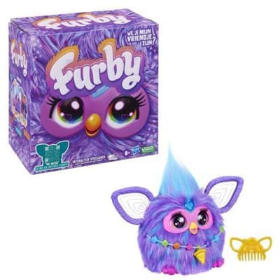 Hasbro Furby Paars NL Elektroniche knuffels Interactieve knuffels