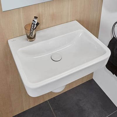 Villeroy & Boch O.novo washbasin 60 x 46 cm without overflow, without tap hole 4A416301