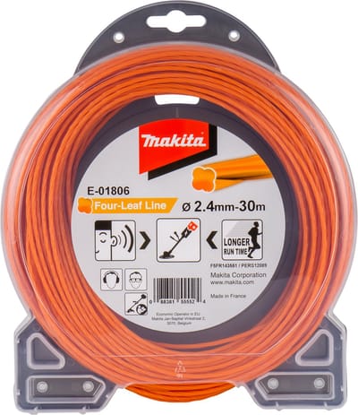 Makita maaigaren four-leaf oranje 30 m Ø 2,4 mm - E-01806