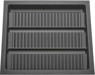 ORGA-BOX-9 529 x 473, Canvas-structuur, antraciet (60er Gewürzeinsatz)