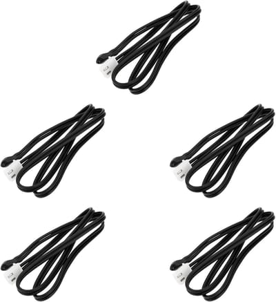 Temperatuur Sensor - NTC Thermistor - Klimaatregeling - Snelle Reactie - 40cm Kabel - Zwart