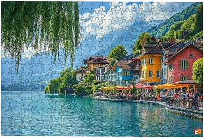 Legpuzzels Volwassenen - Landschap Puzzel - Ontspannende Hobby - 3000 Stukjes - 122x81cm - Meerkleurig