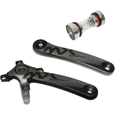 Sunrace Crankset Fcmx00 175 Mm 10-12s Zwart 2-delig