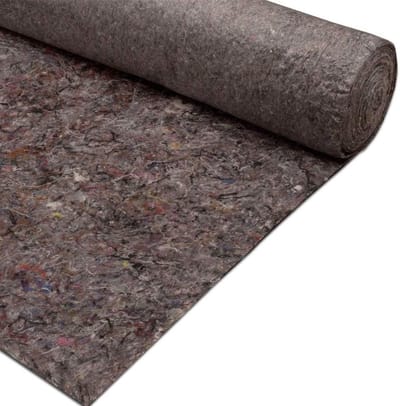 Beschermdoek Fleece - Renovatie Vlies - Klus Bescherming - Scheurvast Materiaal - 1x25 Meter - Grijs