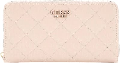GUESS Portemonnee Laurel SLG Cheque Organizer Sand Zalmroze