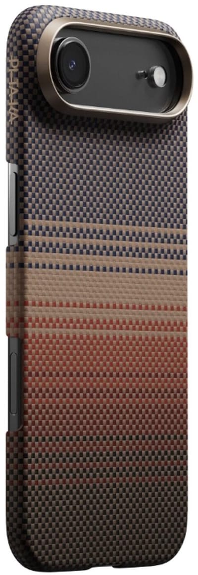 PITAKA Ultra-Slim Case - Hoesje Geschikt voor Apple iPhone Air - Compatibel met MagSafe - 600D Aramidevezel Back Cover - Ultra Dun - Sunset