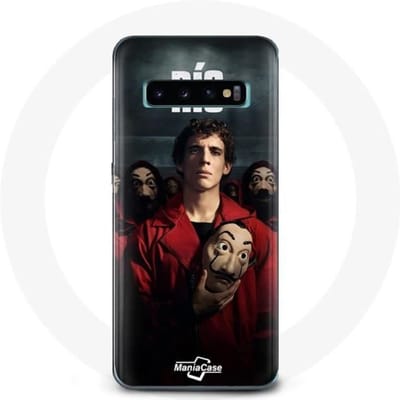 Case voor Samsung Galaxy S10 La Casa De Papel Rio Masker