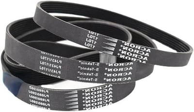 Geribbelde Riem - Loopband Riem - Fitness Apparaten - Vervangingsonderdeel - PJ 230J-305J - Zwart