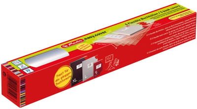 Buchh�lle 5St inkl. Etiketten/Schutzkleber 540*335 Faltschachtel
