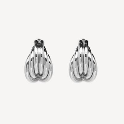 Margot Bardot Anna Oorbellen Silver