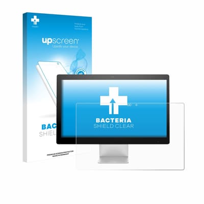 upscreen - Screenprotector voor HP Pavilion All-In-One PC 23-q105nf - Folie Beschermfolie transparant antibacterieel