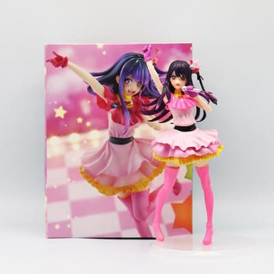 21cm [OSHI NO KO] Anime Model Idool Zangeres Hoshino Ai Actie Model Schattige Ster Arima Kana Beeldje PVC Verzamelfiguur Speelgoed