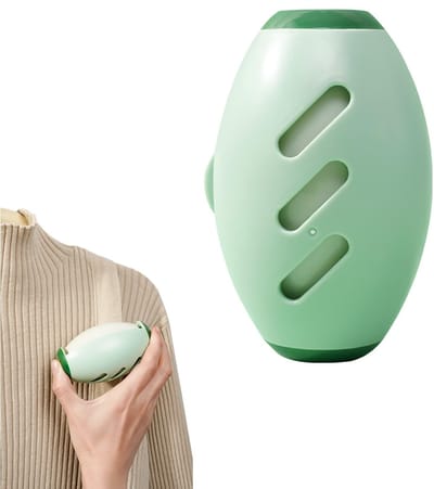 Dailygoods- Lintroller Herbruikbaar - Pluisverwijderaar voor Kleding - Gel Pluisroller - Efficiënte Reiniging - 10 x 6,5 cm - Groen