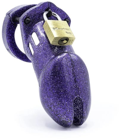CB-X – CB-6000 Chastity Kit – Glitter Paars