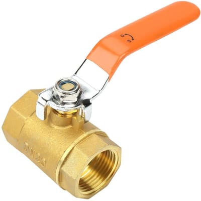 1 st. DN20 3/4 BSP Messing Pijpkogelkraan 1.6MPa voor Water Olie Gas