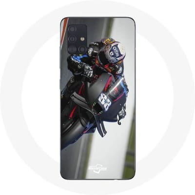 Coque - maniacase - Samsung Galaxy A51 - Noir - Souple - Miguel Oliveira Moto GP 88 noir