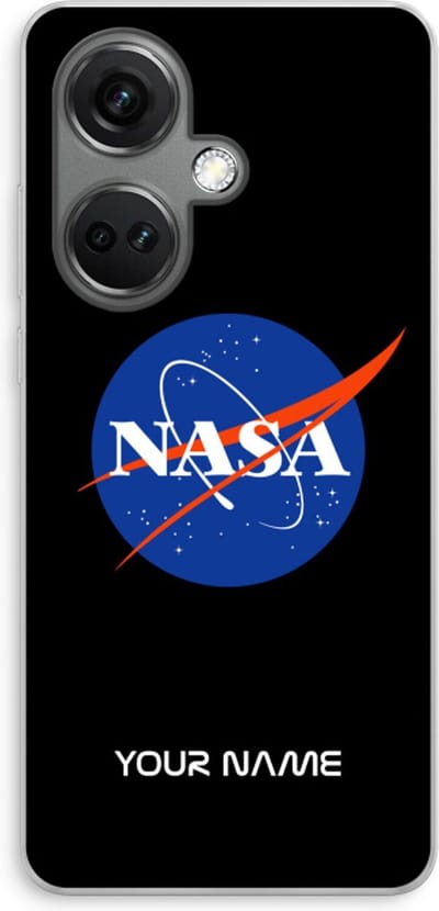 Gepersonaliseerd - Case Company® - Hoesje geschikt voor OnePlus Nord CE 3 hoesje - NASA - Soft Cover Telefoonhoesje - Bescherming aan alle Kanten en Schermrand