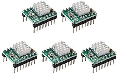 5 Stuks Stepper Motor Driver Module A4988 voor Arduino