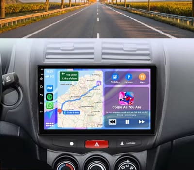 Autoradio 4/64GB met Carplay en Android auto | Geschikt voor Mitsubishi ASX 1 2009-2016 | Radio scherm met Navigatie | 2009 2010 2011 2012 2013 2014 2015 2016