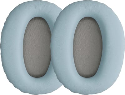 kwmobile 2x oorkussens geschikt voor Sony MDR-1000X / WH-1000XM2 - Earpads voor koptelefoon in lichtblauw