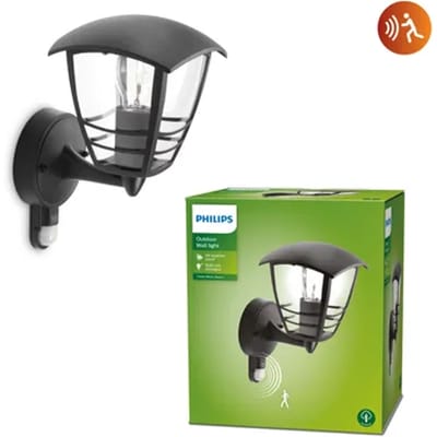 Philips Muurverlichting Creek Met Bewegingssensor E27