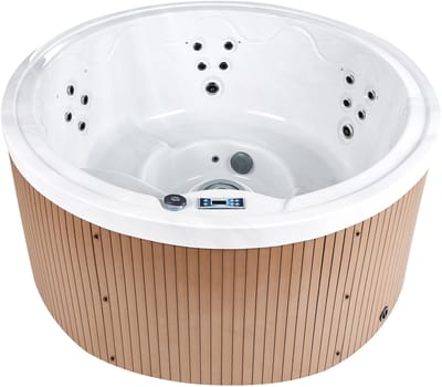 MARFIL - Buiten hottub met LED - Wit - Acryl