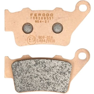 ferodo remblokje voor motorfiets aprilia 650 pegaso 2001 tot 2004 ar / fdb2005st nieuw