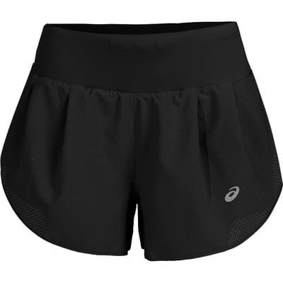 ASICS Road 2-in-1 Shorts - Zwart- Dames, Zwart XS
