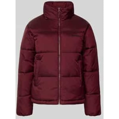 Gewatteerd jack met labelstitching