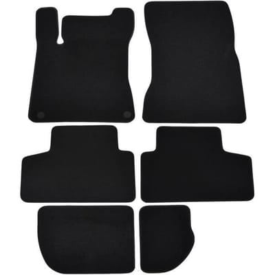 Tapis de sol - Mercedes - GLB X247 - 6 pièces - Antidérapant - Imperméable