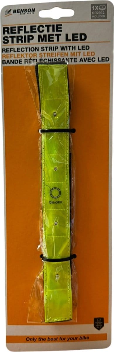 Veiligheids LED-Strip - Set van 2 (4 Rode LEDs, 22,5 cm)