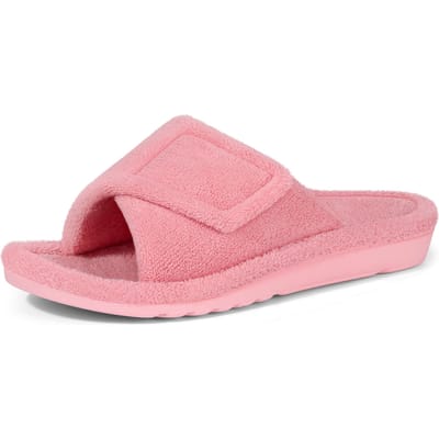 Kidmi Orthopedische Dames Slippers Binnen Dames Slippers Voetboog Ondersteuning Slippers Voor Dames Casual Zachte Huis Slippers Platte Slides 39 pink