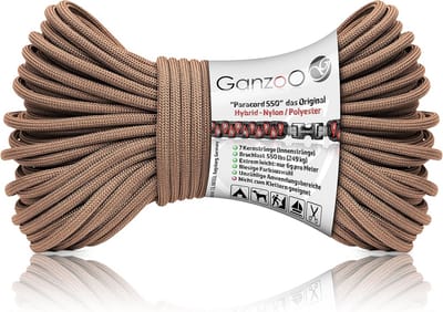 Dailygoods - Paracord 550 Koord - 30 Meter Hybride Nylon Polyester voor Outdoor