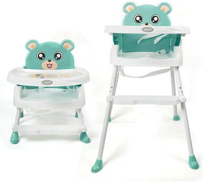 Opvouwbare Kinderstoel voor Baby - Verstelbare Babystoel met Veiligheidsgordel