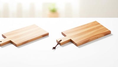 Maison Elara Snijplank Acacia Hout 35x18x1,5 cm - Rechthoekige Houten Plank voor Groente, Fruit, Kaas en Vlees