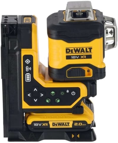 DeWALT Toebehoren - 18V ACCU-kruislijnlaser, bereik 100 m, zonder accu en lader DCLE34035B