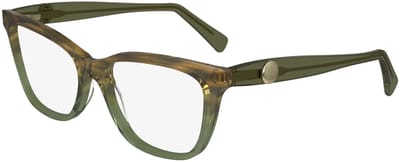 Longchamp LO2744 N Textured green 55/16/140 WOMAN Brilmonturen