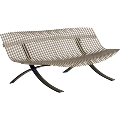 Fermob - Charivari Bank - 14 muskaat - drop - beige