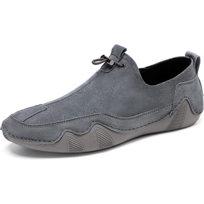 Casual leren schoenen Herenschoenen Ademend Instapper Luie schoenen Leren schoenen All-match schoenen Herenmode schoenen 46