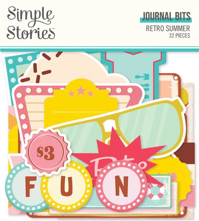 Simple Stories - Retro Summer Journal Bits (20018)