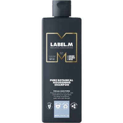 Label.M Pure Botanical Natural Nourishing Shampoo - 1000 ml- Normale shampoo - Voor Alle haartypes -