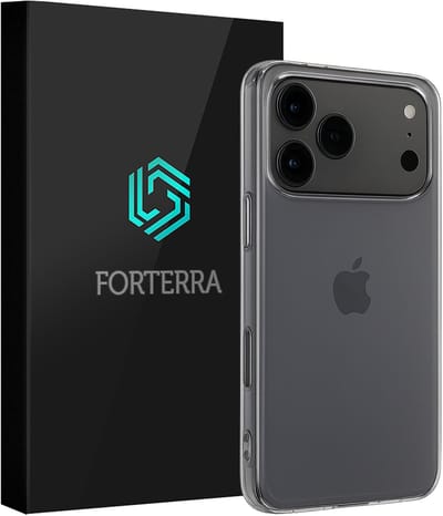 Hoesje Geschikt voor Apple iPhone 17 Pro Max - Sterk & Shockproof - Siliconen Case - Hoes Cover - Transparant