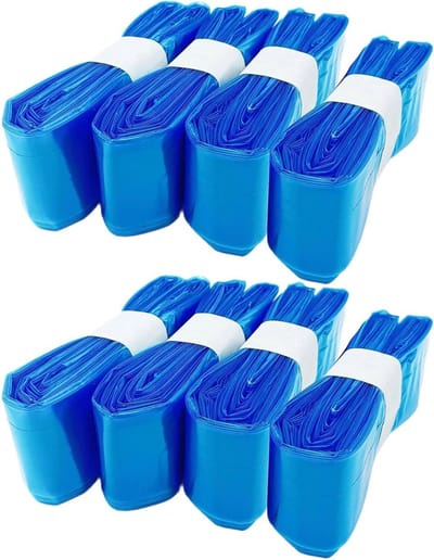 Luier Emmer Zakken - Navullingen Vuilnisbak - Hygiënisch Luiers Weggooien - Geur Absoluut Ingesloten - 8 Stuks - Wit