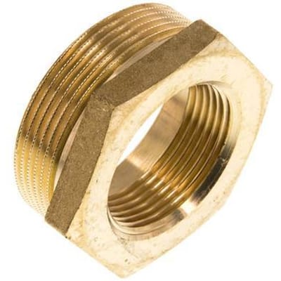 G 1 1/4'' x G 2'' F/M Messing Verloopring 16 Bar - FL2S-FM-B-114G-200G